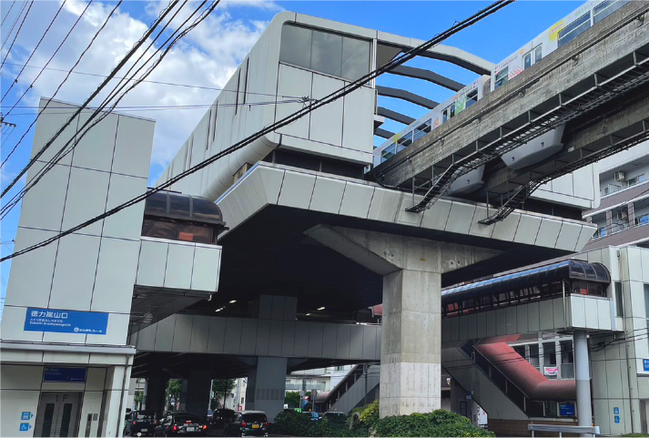 北九州モノレール徳力嵐山口駅
